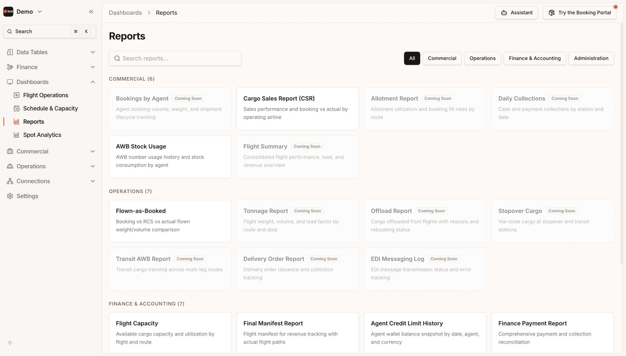 Dashboards › Reports