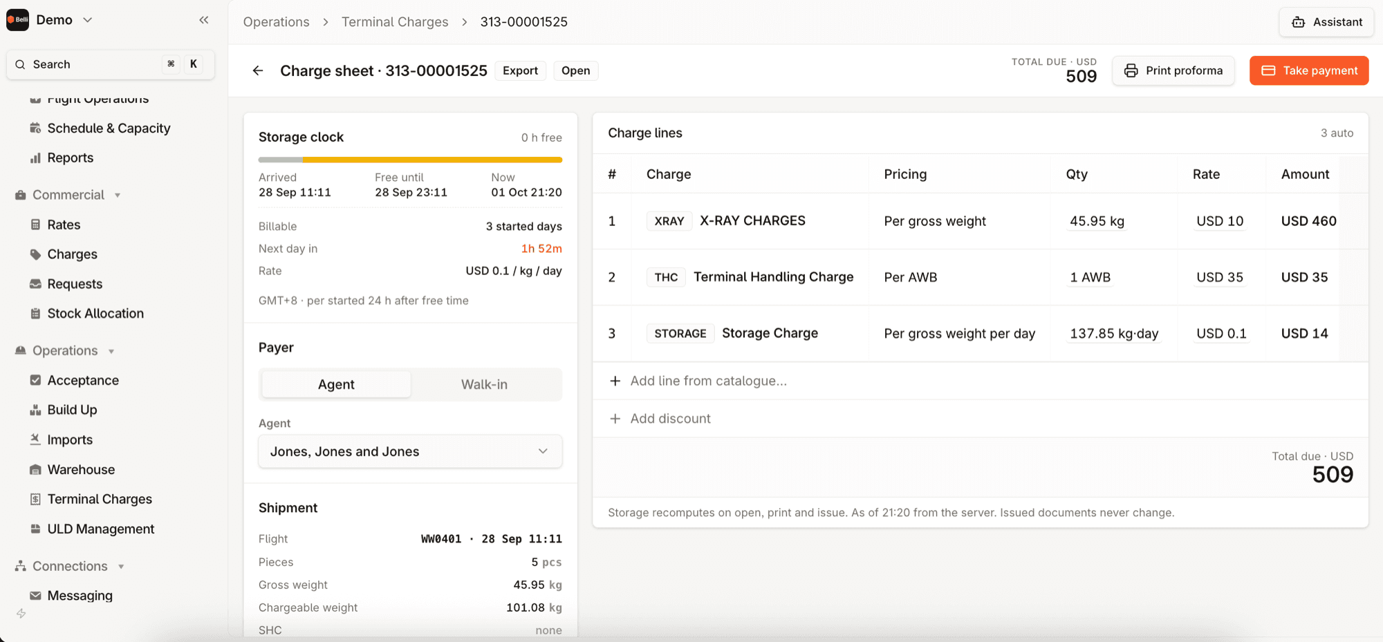 Operations › Terminal Charges
